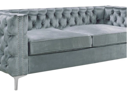 Turquoise chesterfield couch luxury velvet fabric couch sofa set buttons upholstery new